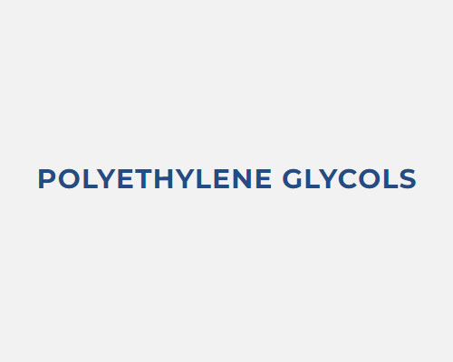 Polyethylene Glycols